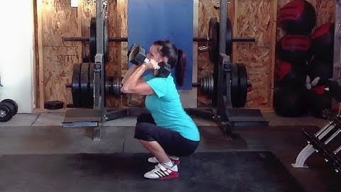 Dumbbell Front Squat
