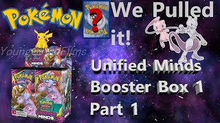 Unified Minds Booster Box 1 Part 1 Pokemon TCG FREE Pack Giveaway