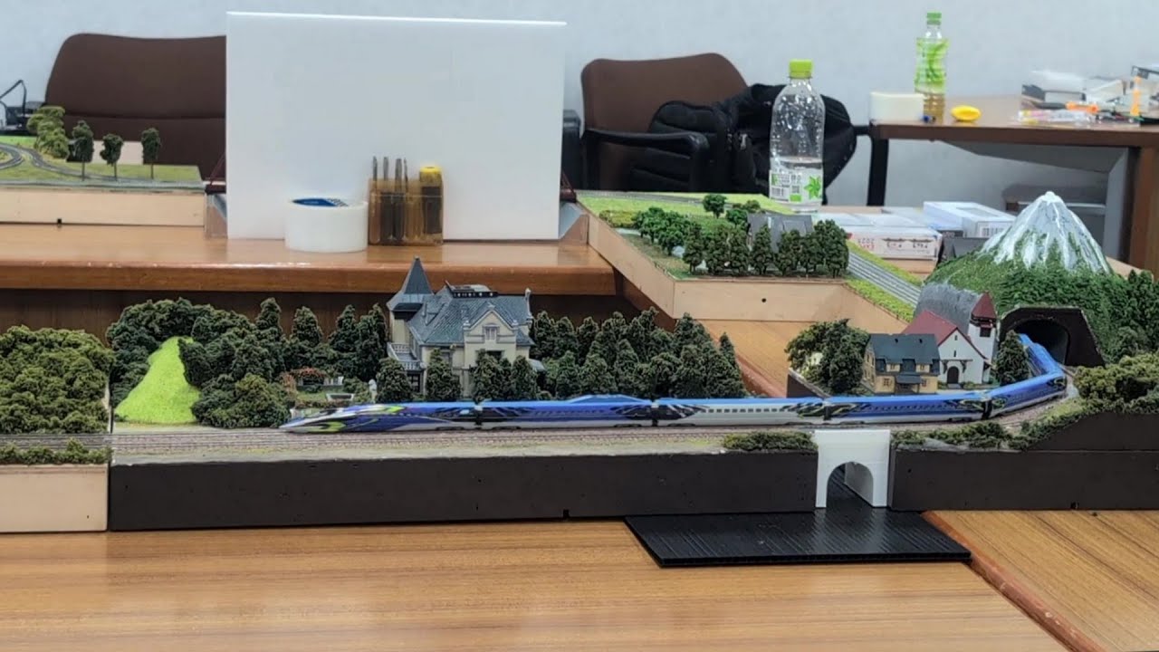 Zゲージ鉄道模型レイアウトモジュール「RZモジュール」：Baden谷九