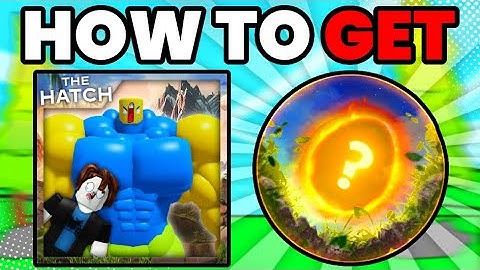 How To Get MEGA NOOB SIMULATOR EGG BADGE in The Hatch Event!