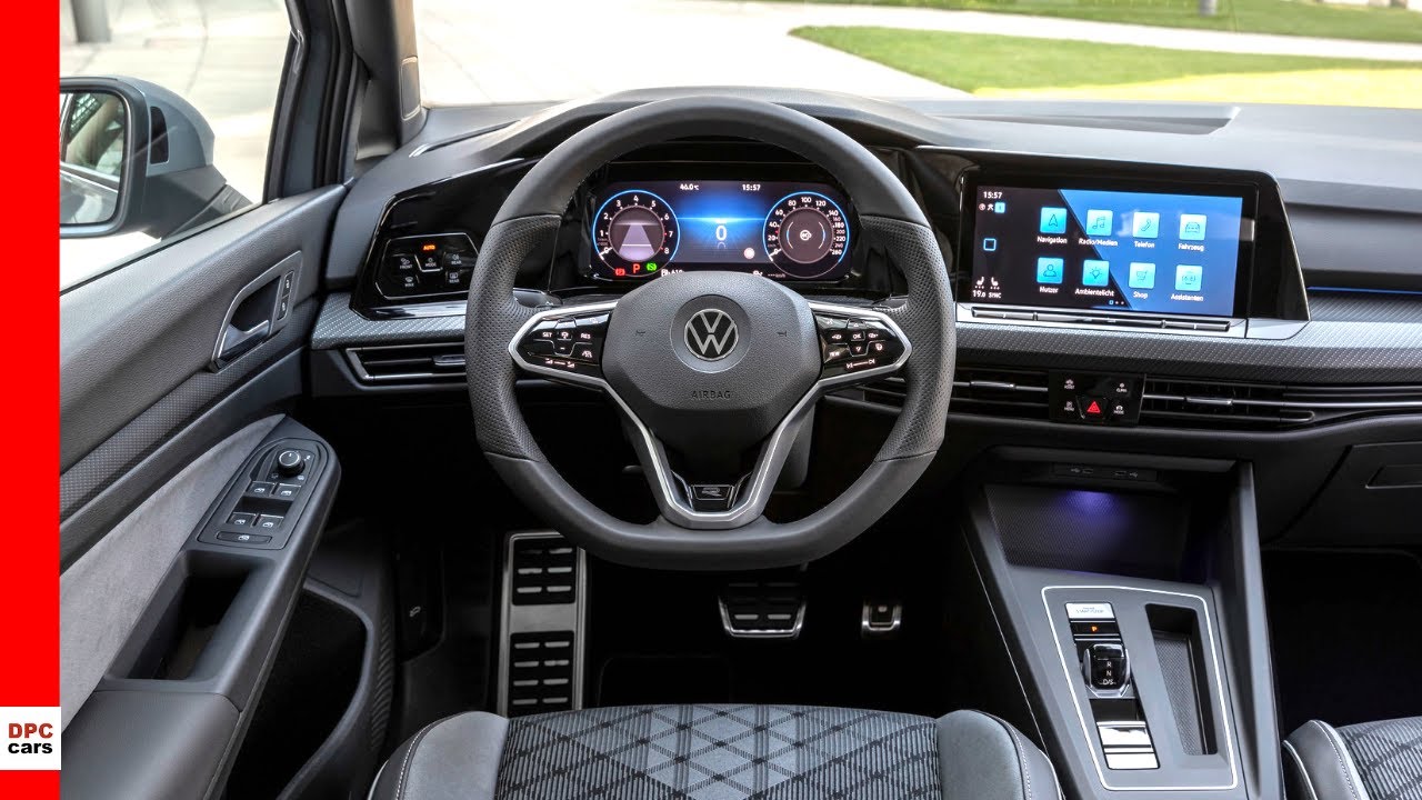 2021 VW Golf GTE 1.5 eTSI and eHybrid Interior Cabin - YouTube