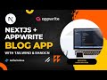 Create a blog application using NextJS & Appwrite cloud