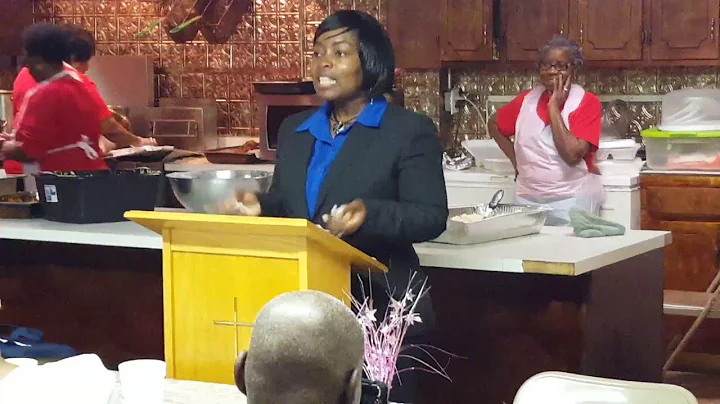Sis. Melissa Calvert ~ You Need To Drop Your Water...