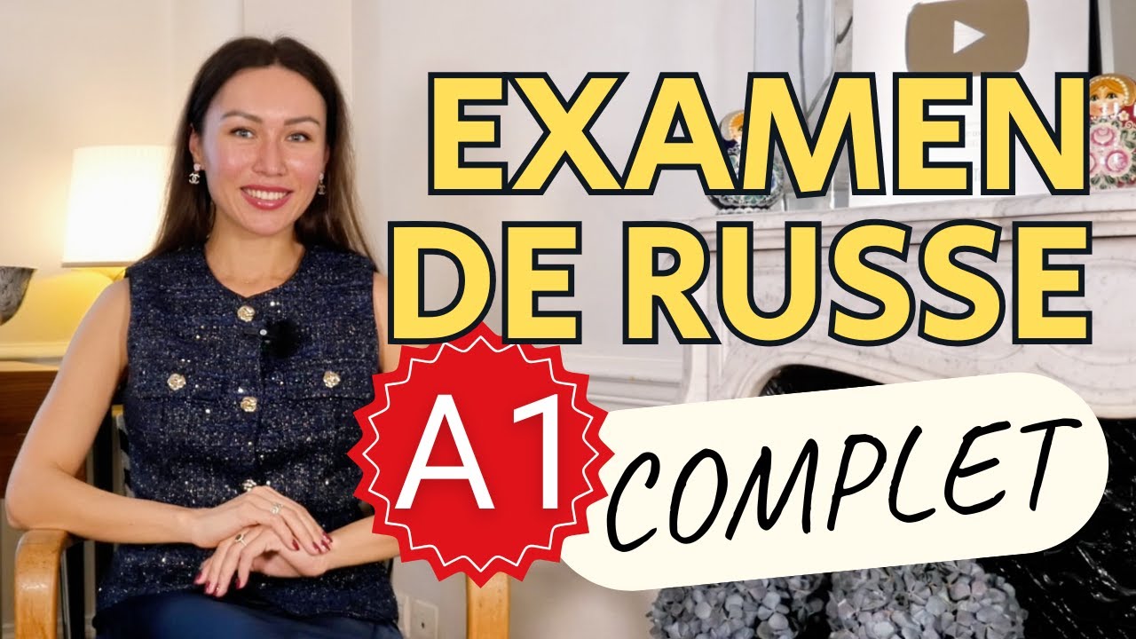 ✅ Examen complet de russe A1