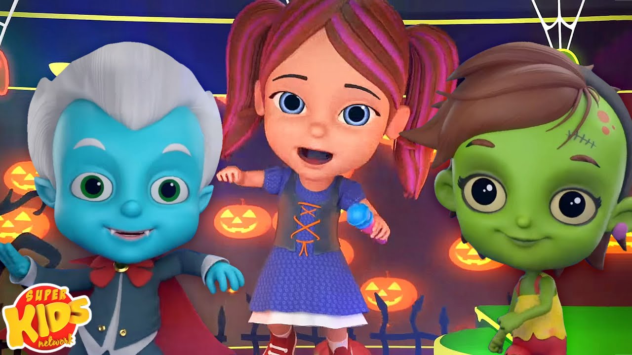 Halloween Freeze Dance + More Halloween Videos And Spooky Rhymes by