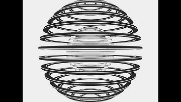 spheres ring. Draw by openFrameworks