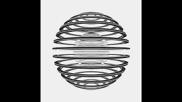 spheres ring. Draw by openFrameworks