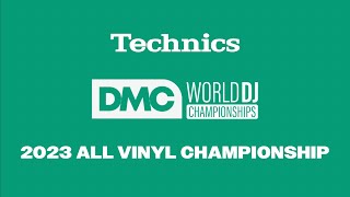 2023 Technics DMC World ALL VINYL DJ Finals