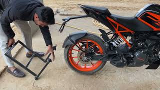 All Ktm Bike Home Made Paddock Stand Centre Stand In Cheap Price