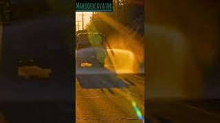 Water Truck Spraying Dusty Road #WaterTruck #ConstructionSite #shorts