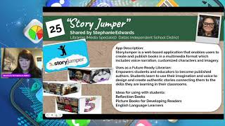 App Smash Webinar Day 25: StoryJumper with Stephanie Edwards screenshot 3