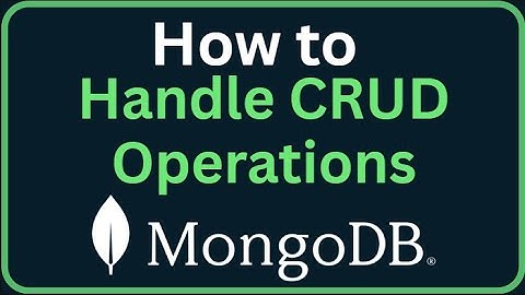 MongoDB Tutorial 12 - How to Handle MongoDB CRUD Operations With Validation Errors