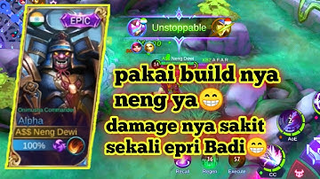 build dan emblem alpha paling sakit terbaru 2021 season 20