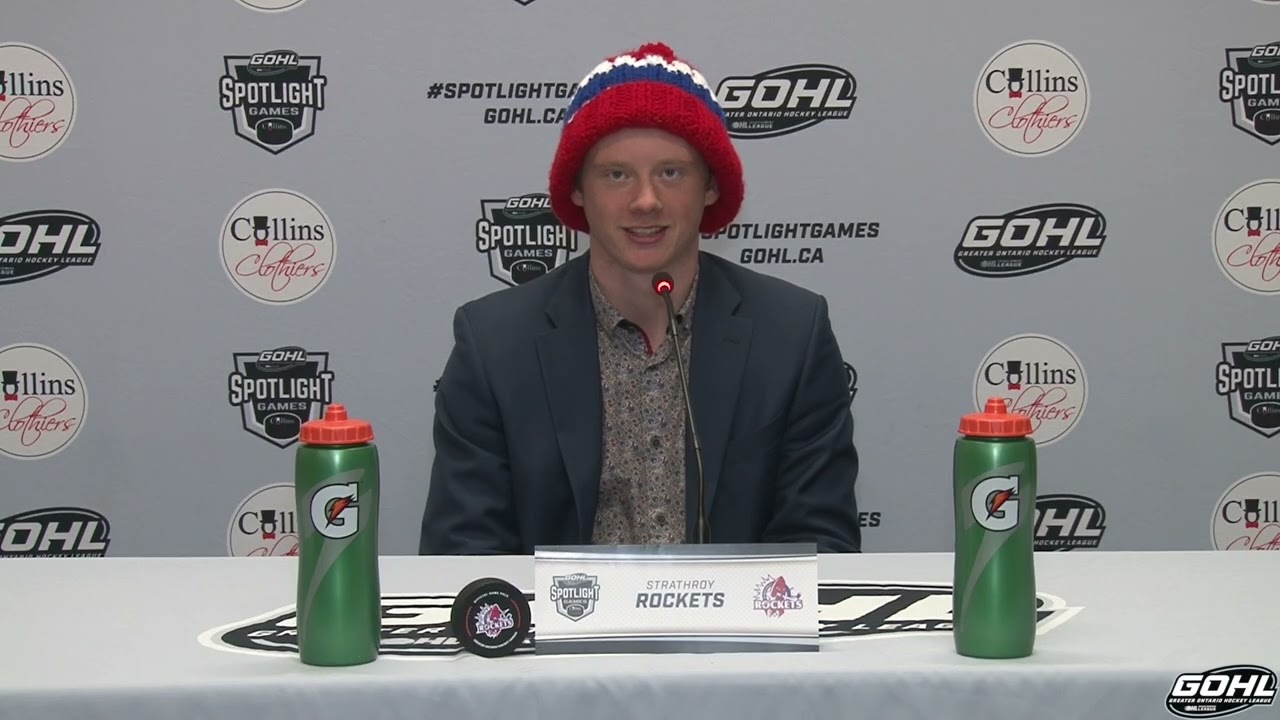 Spotlight Game (Captains Comments) - Sarnia Legionnaires vs Strathroy Rockets