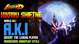 SF6🔥 HikaruShiftne (A.K.i) World No.1 Defeat Legendry Players ! 🔥Top Ranked Match 🔥SF6 DLC  Replays🔥