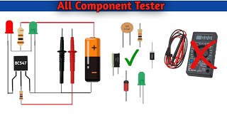 Helpful Device For All All Components Tester Without Multimeter Magic Tester