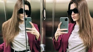 Hande Ercel Asansor Pozlari Vererek Herkesi Saskina Cevirdi. Hande Ercel Asansor Pozlari Vererek Herkesi Saskina Cevirdi.