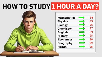 How to Get Perfect Grades by Studying 1 Hour a Day | 7 Proven Tips