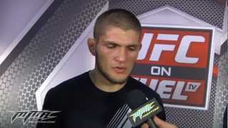 UFC 148: Khabib Nurmagomedov Dedicates Emotional Win to His Mother