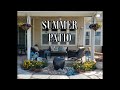 SUMMER PATIO REFRESH - BACKYARD PATIO MAKEOVER - SUMMER DECORATING -BUDGET PATIO MAKEOVER