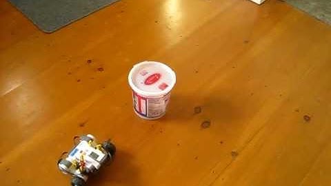 Beginner LEGO NXT Proportional wall follower....P only, needs some ideas.