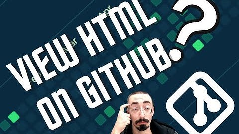Run HTML Files Directly From GitHub Instead of Just Viewing Their Source (without GitHub Pages)
