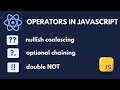 React Mystery operators ??, ?., and !! Explained!