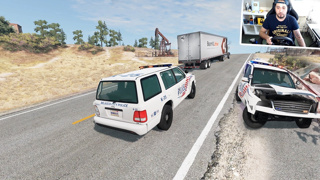 Esto Es lo Que Pasa Cuando Quieres Detener un Camión | BeamNG Drive Realistic Car Crashes