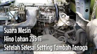 Suara Mesin Hino Lohan 235 Ti