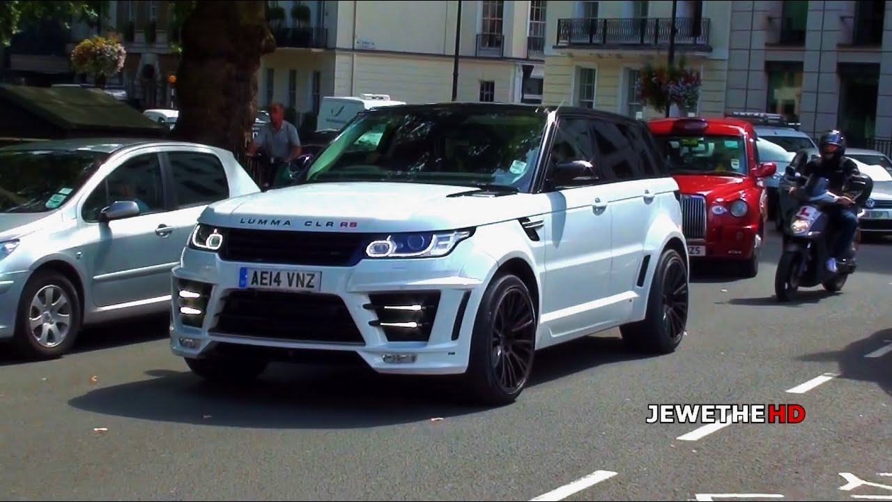 2x Range Rover Lumma Clr Rs On The Streets Of London