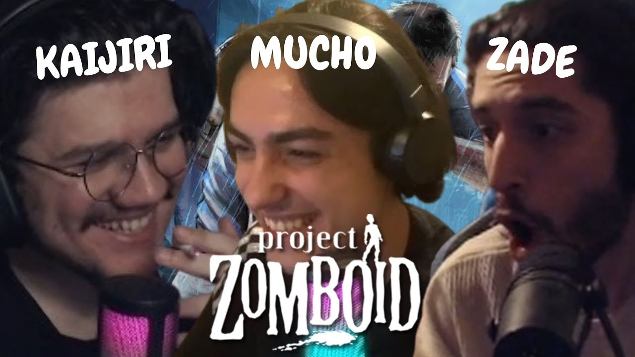 Project Zomboid ama 3 farklı yayıncı oynuyor! / Zade, Kaijiri, Muchooriginal