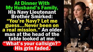 Full “What’s Your Call Sign” My Navy Brother-in-Law Mocked Me—Then He Went Silent News