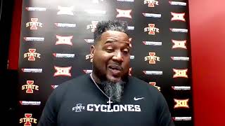 Iowa State DL coach Eli Rasheed breaks down his position group