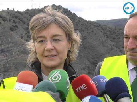 Ministra de Agricultura visita Presa de Enciso