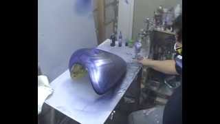 Atelier Meijer - Suzuki Marauder 800 airbrush part 2