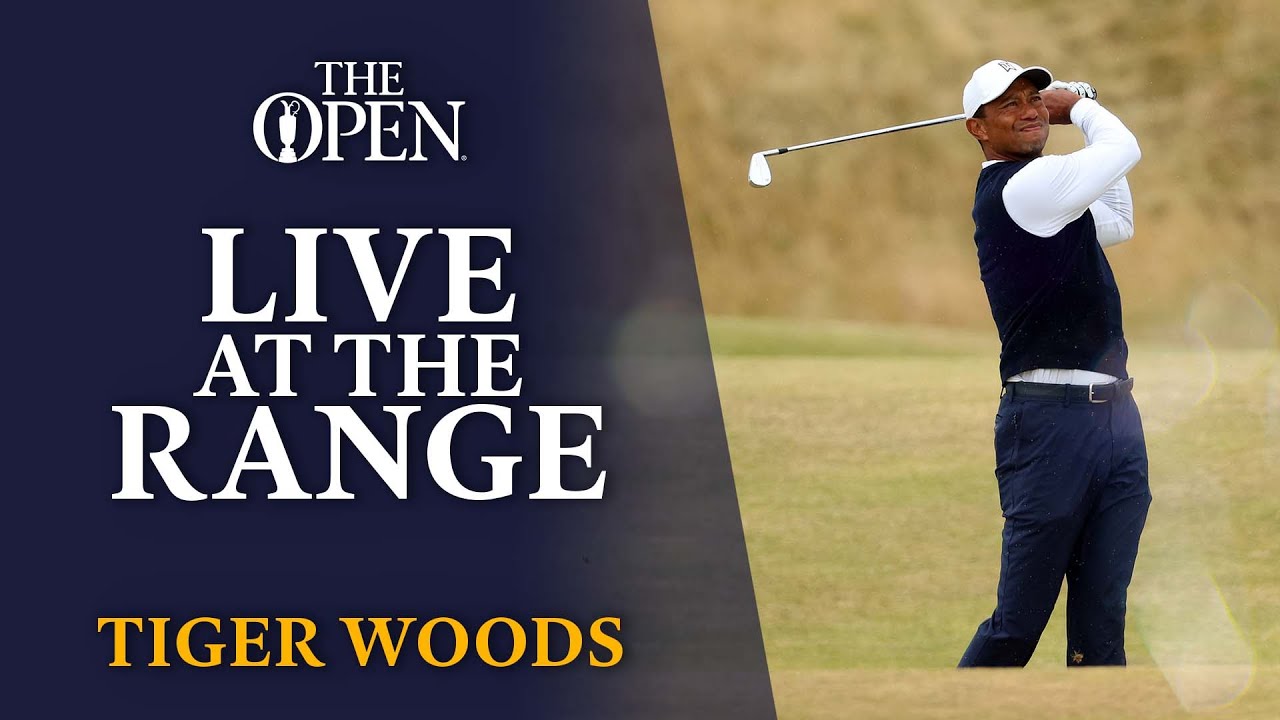 Tiger Woods - Live at the Range 150th Open Championship