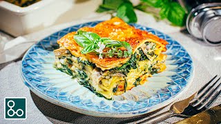 Lasagnes maison épinards et champignons (c'est facile les lasagnes, faites-en !) - YouCookCuisine