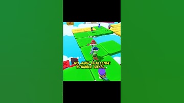 “No Jump = Impossible? 😂 | Stumble Guys Challenge #shorts”