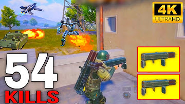 Double M202 Destroy Robot + Tanks💥 | Use 9999 IQ killed 54 Enemies in Payload 3.3🔥
