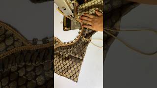 Latest Model Blouse Back Neck Design Cutting And Stitching #shorts