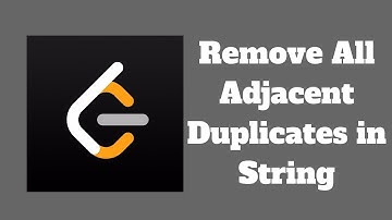 Remove All Adjacent Duplicates in String (Stack)