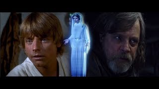 You're My Only Hope - Leia's Message | A New Hope & The Last Jedi.