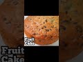 Just 3 ingredients fruit cake recipe shorts