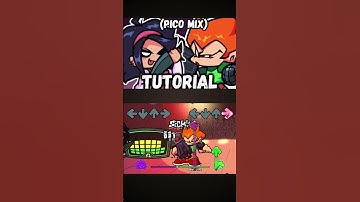 FNF - Tutorial [Pico Mix] (PART 1) (FNF MOD) #shorts