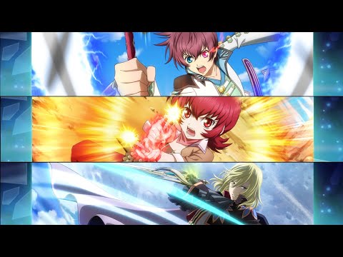アスベル　イリア　リチャード　零術技・オリジン魔鏡技『テイルズオブザレイズ』