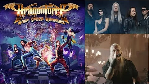 DRAGONFORCE new album "Warp Speed Warriors" new song Power Of The Triforce debuts + details