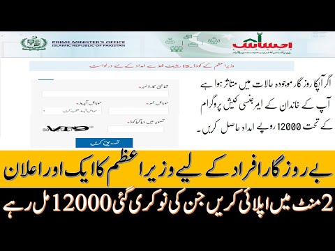 How to Apply Online for Ehsaas Labour Portal NADRA Gov Pk - Ehsaas Labour Portal (ehsas) - How to