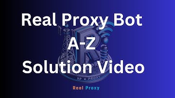 Realproxy bot A-Z solution video||  how to buy bot proxy