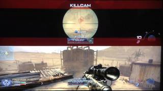 COD: MW2 splitscreen quickscoping pt.1