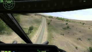 Arma 2 Desert Devils Flying the Black Hawk